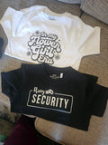 Flower girl and ring bearer shirts you get 2 in this order