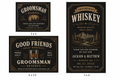 Fun whiskey labels